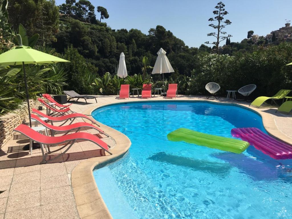 Villa Les Yuccas - Pool - Sea View كانيو سور مير المظهر الخارجي الصورة