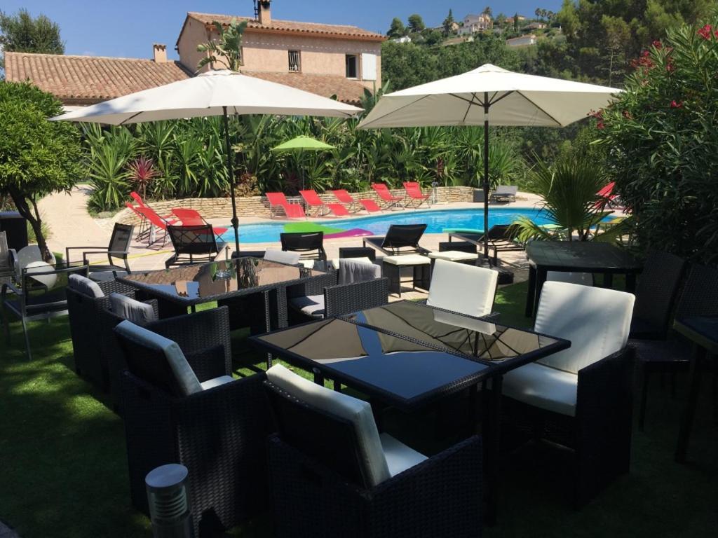 Villa Les Yuccas - Pool - Sea View كانيو سور مير المظهر الخارجي الصورة